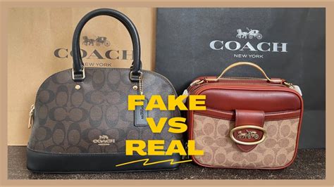 how to spot a fake coach bag|are amazon coach purses authentic.